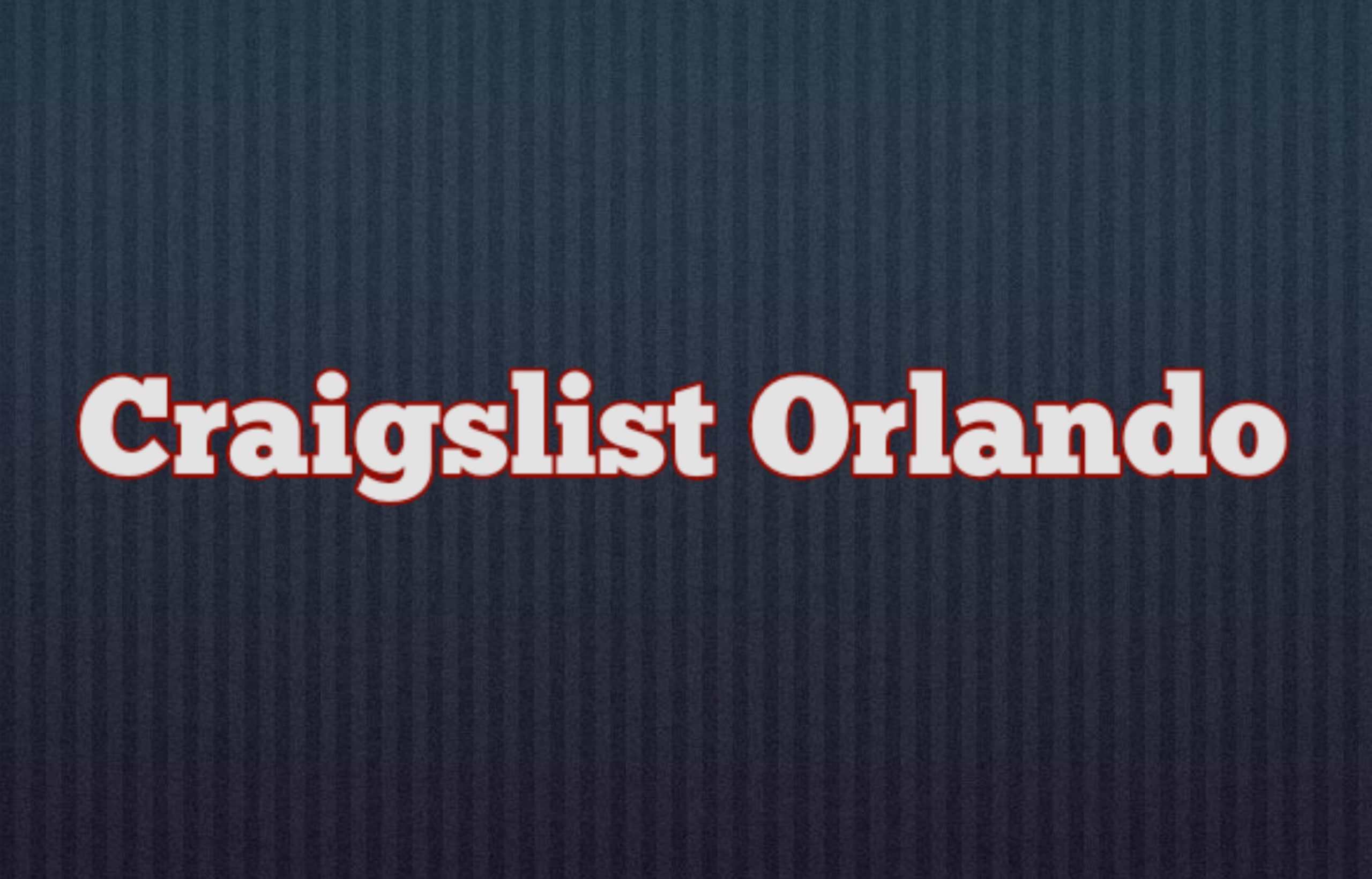 Craigslist Orlando