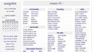 Craigslist Orlando