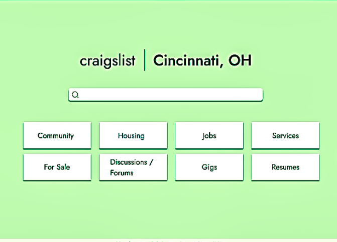 Craigslist Cincinnati